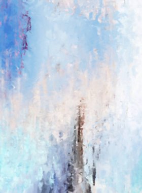 Modern sanat. Renkli çağdaş sanat eserleri. Renkli boya darbeleri. Soyut arkaplanda fırça darbeleri. Fırça boyası. Eşsiz duvar sanatı.