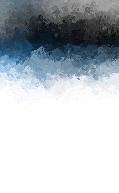 Modern sanat. Taranmış Boyalı Soyut Arkaplan. Fırça darbesi ile boyanmış. Boya darbeleri. 2B Görüntü.