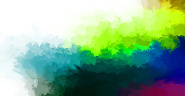 Ilustração Pinceladas Coloridas Pintura Textura Decorativa Fundo Padrão Pintura Vibrante — Fotografia de Stock