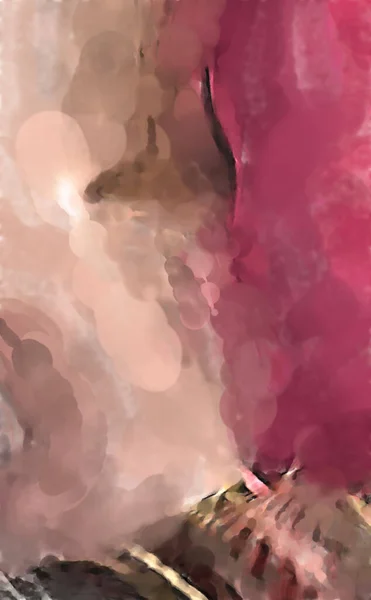 Современное Искусство Красочные Произведения Современного Искусства Цветные Штрихи Краски Мазки — стоковое фото