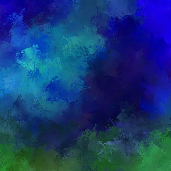 Boya darbeleri. 2D İllüstrasyon. Taranmış Boyalı Soyut Arkaplan. Fırça darbesi ile boyanmış. Modern sanat.