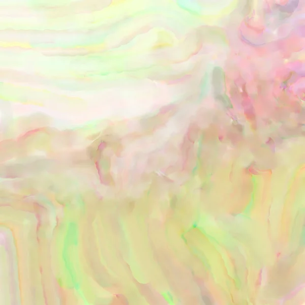 Aquarel Abstract Schilderen Met Pastelkleuren Zachte Kleur Geschilderde Illustratie Van — Stockfoto