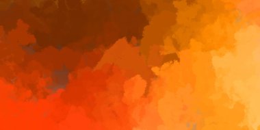 Taranmış Boyalı Soyut Arkaplan. Vahşi kaotik fırça darbeleri. Boya darbeleri. 2D İllüstrasyon. Fırça darbeli resim.