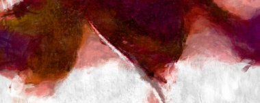 Soyut arkaplanda pürüzlü fırça darbeleri. Fırça boyası. Renkli boya darbeleri. Eşsiz duvar sanatı. Tuvaldeki modern sanat. Renkli çağdaş sanat eserleri. 