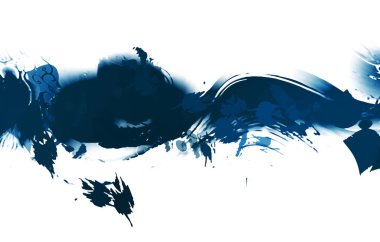 resmedilmiş sanat eseri. fırçalanmış canlı duvar kağıdı. Eşsiz ve yaratıcı illüstrasyon. Renkli fırça darbelerinin soyut arkaplanı. 