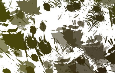 Sanatsal soyut arkaplan. Doku boyalı duvar kağıdı. Boya darbeleriyle yaratıcı bir illüstrasyon. Fırça desenli resim.