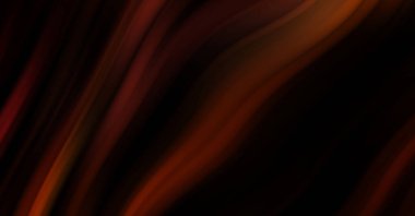 Siyah arka planda renkli düz çizgiler. Sıvı ve sıvı renkli dalgalar karanlıkta akıyor. Duvar kağıdı, afiş, arkaplan, kart, kitap, kapak, poster, afiş, broşür