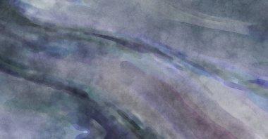 Pastel renklerde suluboya resim. Poster, duvar sanatı, afiş, kart, kitap kapağı ya da ambalaj için rahatlatıcı kompozisyonun yumuşak renkli çizimi. Modern fırça darbeleri resim.