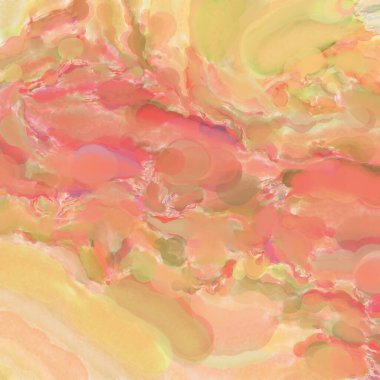 Çağdaş sanat. El işçiliğinin renkli dokusu. Modern resim. Yüzeyde suluboya vuruşlar. Sanatsal arkaplan resmi. Tablo üzerinde soyut resim. Fırça darbeleri. 