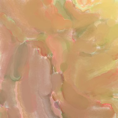 Çağdaş sanat. El işçiliğinin renkli dokusu. Modern resim. Yüzeyde suluboya vuruşlar. Sanatsal arkaplan resmi. Tablo üzerinde soyut resim. Fırça darbeleri. 