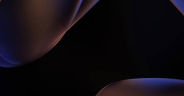 Soyut arkaplan. Değişken renk değişim dalgaları, dinamik hareketlerle. Işık dalgalarının neon renkli soyut tasarımı. Duvar kağıdı, afiş, arkaplan, kart, kitap illüstrasyonu, web sitesi.