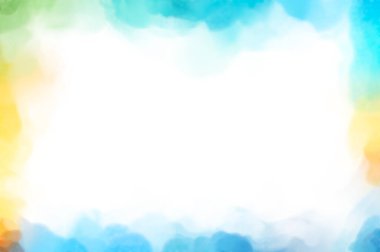 Yüzeyde suluboya vuruşlar. Sanatsal arkaplan resmi. Tablo üzerinde soyut resim. Fırça darbeleri. Çağdaş sanat. El işçiliğinin renkli dokusu. Modern resim.