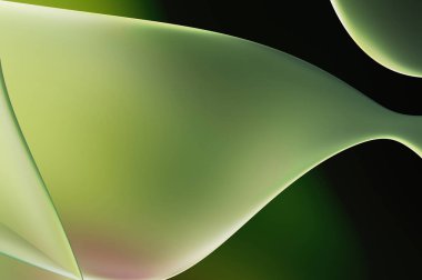 Soyut arkaplan. Değişken renk değişim dalgaları, dinamik hareketlerle. Işık dalgalarının neon renkli soyut tasarımı. Duvar kağıdı, afiş, arkaplan, kart, kitap illüstrasyonu, web sitesi.