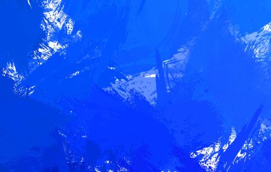 Sanatsal soyut arkaplan. Doku boyalı duvar kağıdı. Boya darbeleriyle yaratıcı bir illüstrasyon. Fırça desenli resim.