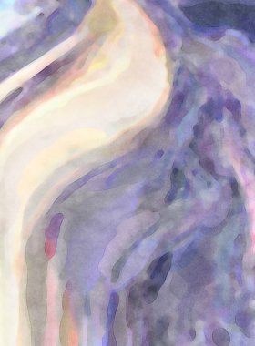 2D çizim. Sanatsal arkaplan resmi. Tablo üzerinde soyut resim. Çağdaş sanat. El yapımı resim. Renkli doku. Modern sanat eserleri. Yüzeyde suluboya fırça darbeleriyle boyama.