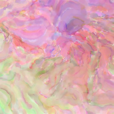 El yapımı sürreal soyut desenli suluboya. Modern sanatsal resim. 2D çizim. Arkaplan boyası karışımı. Yaratıcı duvar sanatı. Çağdaş sanat.