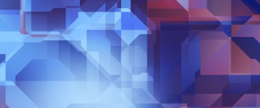 Soyut geometrik duvar kağıdı. Geometrik renkli şekiller. Çokgen arka plan. Bir teknolojinin dijital illüstrasyonuName.