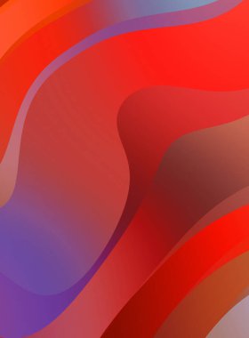 Soyut arkaplan. Renkli dalgalı tasarım duvar kağıdı. yaratıcı grafik 2D çizim. Dinamik şekilli modaya uygun sıvı örtüsü.