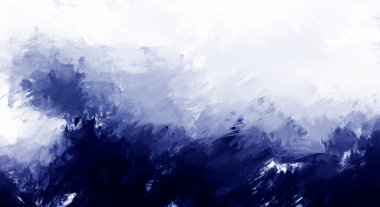 Canlı fırça darbeleriyle boyanmış. Renkli desenli resim. Fırçalanmış duvar kağıdını boya.