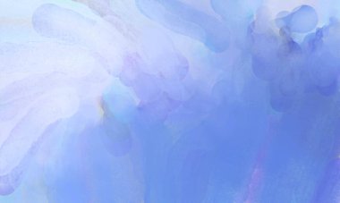 Alkol mürekkebini andıran rahatlatıcı fırça darbelerinin modern resmi. Poster, duvar sanatı, afiş, kart, kitap kapağı veya ambalaj için pastel renkli suluboya resim.