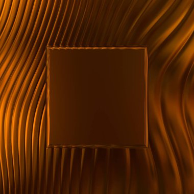 Soyut çerçeveli arkaplan. Renkli, canlı, dalgalı bir duvar kağıdı. Merkezi çerçeveli yaratıcı grafik 2d çizim. Dinamik şekilli modaya uygun sıvı örtüsü.