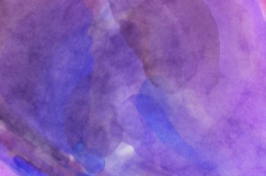 Pastel renklerde suluboya resim. Poster, duvar sanatı, afiş, kart, kitap kapağı ya da ambalaj için rahatlatıcı kompozisyonun yumuşak renkli çizimi. Modern fırça darbeleri resim.