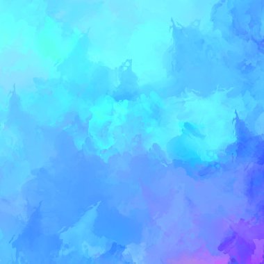 Duvar sanatı Eşsiz ve yaratıcı illüstrasyon. Fırça darbesi ile boyanmış. Renkli fırça darbelerinin soyut arkaplanı. Fırçalanmış canlı duvar kâğıdı. Boyalı sanatsal yaratım.