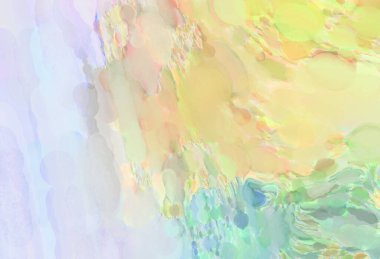 2D çizim. Sanatsal arkaplan resmi. Tablo üzerinde soyut resim. Çağdaş sanat. El yapımı resim. Renkli doku. Modern sanat eserleri. Yüzeyde suluboya fırça darbeleriyle boyama.