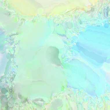 Çağdaş sanat. El işçiliğinin renkli dokusu. Modern resim. Yüzeyde suluboya vuruşlar. Sanatsal arkaplan resmi. Tablo üzerinde soyut resim. Fırça darbeleri. 