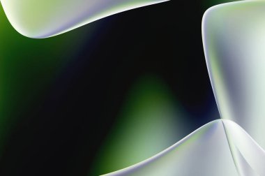 Soyut arkaplan. Değişken renk değişim dalgaları, dinamik hareketlerle. Işık dalgalarının neon renkli soyut tasarımı. Duvar kağıdı, afiş, arkaplan, kart, kitap illüstrasyonu, web sitesi.