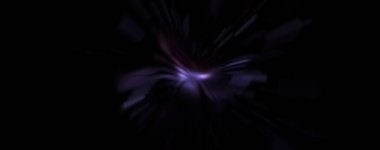 Işık parçacık izleri. Parlayan parçacıkları ve çizgileri olan ışık patlaması yıldızı. Güzel hareketli soyut ışın arkaplanı.