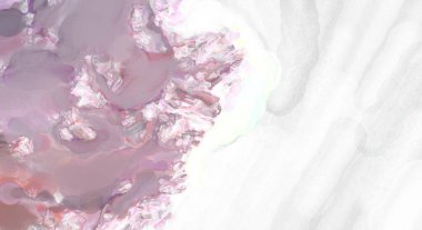 Taranmış Boyalı Soyut Arkaplan. Fırça darbesi ile boyanmış. Boya darbeleri. 2B Görüntü.