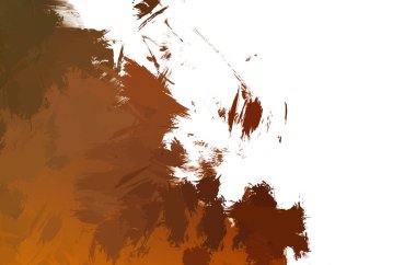 Duvar sanatı Eşsiz ve yaratıcı illüstrasyon. Fırça darbesi ile boyanmış. Renkli fırça darbelerinin soyut arkaplanı. Fırçalanmış canlı duvar kâğıdı. Boyalı sanatsal yaratım.