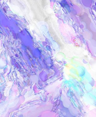 Yumuşak suluboya duvar kağıdı. Hafifçe fırçalanmış renkleri olan sanatsal bir resim. Pastel renkler arkaplana dokunmuş. Soyut duvar sanatı..