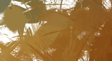 Renkli fırça darbelerinin soyut arkaplanı. fırçalanmış canlı duvar kağıdı. resmedilmiş sanat eseri. Eşsiz ve yaratıcı illüstrasyon.