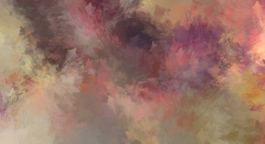 Taranmış Boyalı Soyut Arkaplan. Fırça darbesi ile boyanmış. Sanatsal canlılık ve renkli duvar kağıdı.