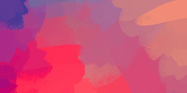 Renkli fırça darbelerinin soyut arkaplanı. fırçalanmış canlı duvar kağıdı. resmedilmiş sanat eseri. Eşsiz ve yaratıcı illüstrasyon.