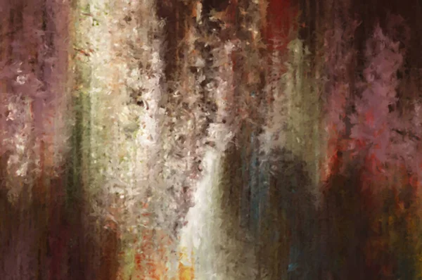 Modern sanat. Renkli çağdaş sanat eserleri. Renkli boya darbeleri. Soyut arkaplanda fırça darbeleri. Fırça boyası. Eşsiz duvar sanatı.