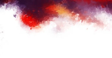 Taranmış Boyalı Soyut Arkaplan. Fırça darbesi ile boyanmış. Sanatsal canlılık ve renkli duvar kağıdı.