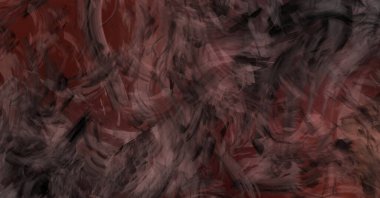 Modern sanat. Taranmış Boyalı Soyut Arkaplan. Fırça darbesi ile boyanmış. Boya darbeleri. 2B Görüntü