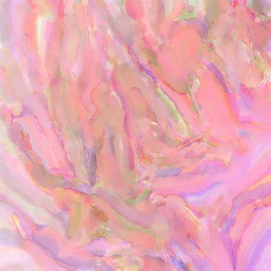 El yapımı sürreal soyut desenli suluboya. Modern sanatsal resim. 2D çizim. Arkaplan boyası karışımı. Yaratıcı duvar sanatı. Çağdaş sanat.