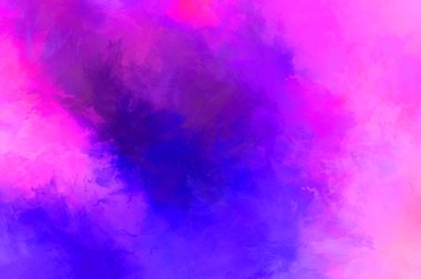 Modern sanat. Taranmış Boyalı Soyut Arkaplan. Fırça darbesi ile boyanmış. Boya darbeleri. 2B Görüntü.