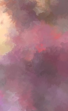 Modern sanat. Taranmış Boyalı Soyut Arkaplan. Fırça darbesi ile boyanmış. Boya darbeleri. 2B Görüntü.