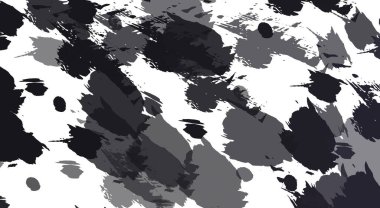 Renkli fırça darbelerinin 2B çizimi. Dekoratif doku resmi. Canlı boya desenli arka plan. Kaotik fırça darbeleri resim.