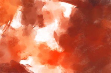 El yapımı sürreal soyut desenli suluboya. Modern sanatsal resim. 2D çizim. Arkaplan boyası karışımı. Yaratıcı duvar sanatı. Çağdaş sanat