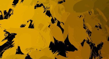 Canlı fırça darbeleriyle boyanmış. Renkli desenli resim. Fırçalanmış duvar kağıdını boya.