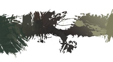 resmedilmiş sanat eseri. fırçalanmış canlı duvar kağıdı. Eşsiz ve yaratıcı illüstrasyon. Renkli fırça darbelerinin soyut arkaplanı. 