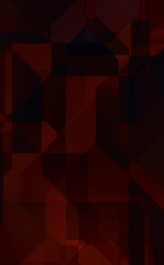 Renkli ve canlı geometrik şekiller katmanları var. Bir teknoloji planının dijital illüstrasyonu. Gelecekçi tasarım şablonu.
