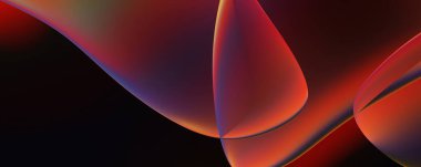 Soyut arkaplan. Değişken renk değişim dalgaları, dinamik hareketlerle. Işık dalgalarının neon renkli soyut tasarımı. Duvar kağıdı, afiş, arkaplan, kart, kitap illüstrasyonu, web sitesi.