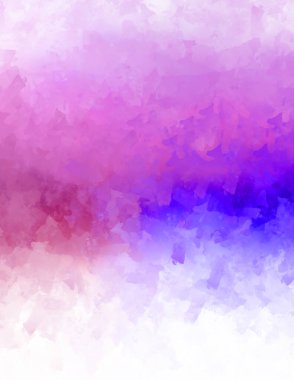 Renkli fırça darbelerinin 2D çizimi. Dekoratif desenli resim. canlı boya desenli arkaplan.